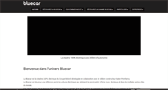 Desktop Screenshot of bluecar.fr